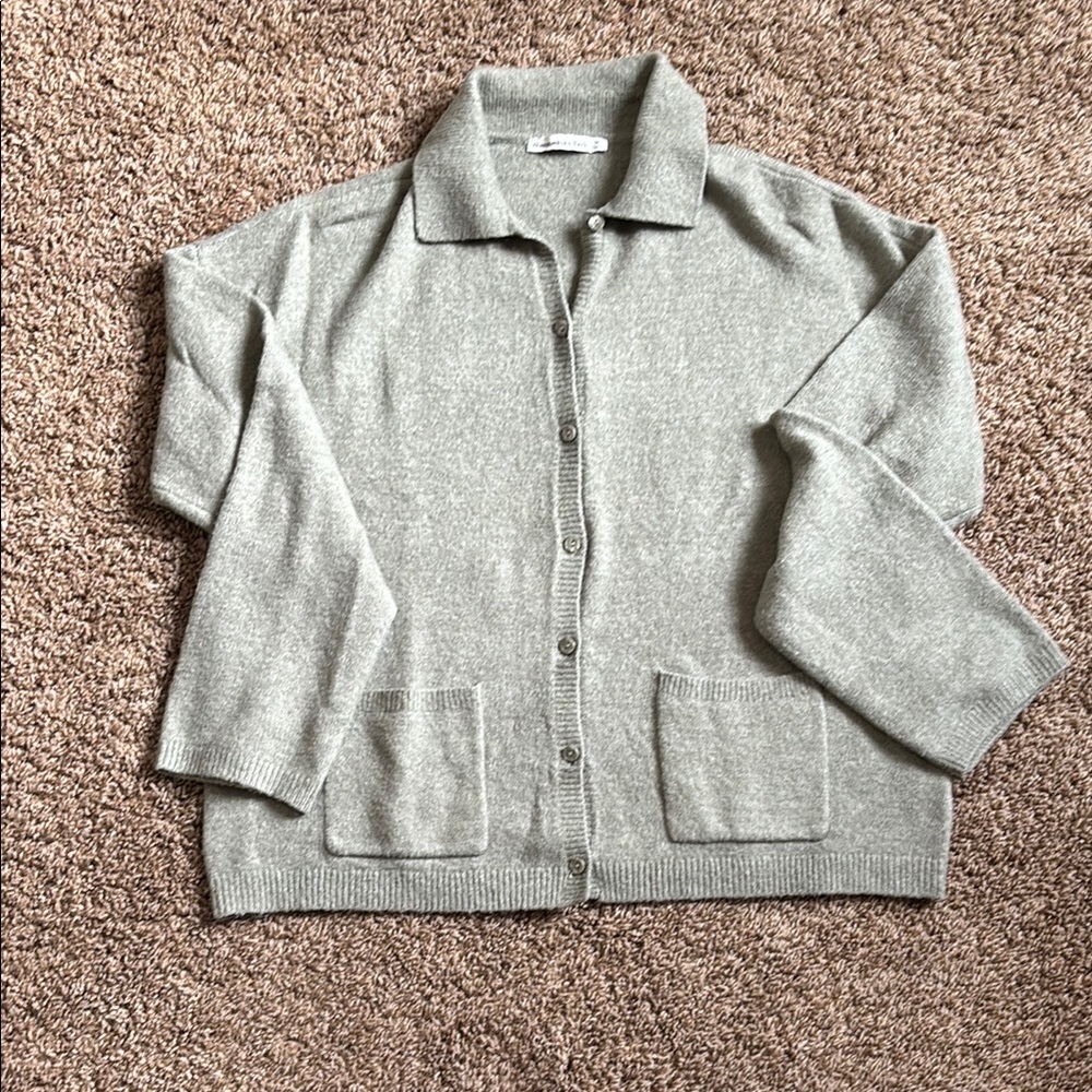 Saber sage greenish/gray Button-Up Cardigan